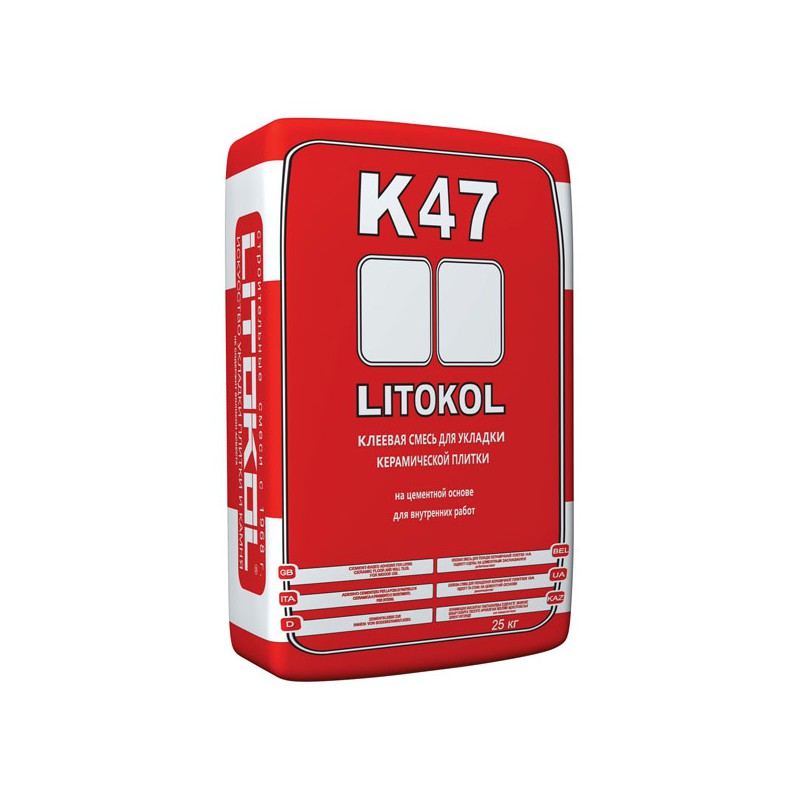 Плиточный клей LITOKOL K47 в мешках по 25 кг  в Белгороде