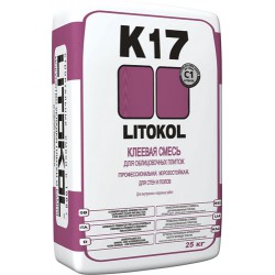 Профессиональная клеевая смесь LITOKOL К17 мешок 25кг